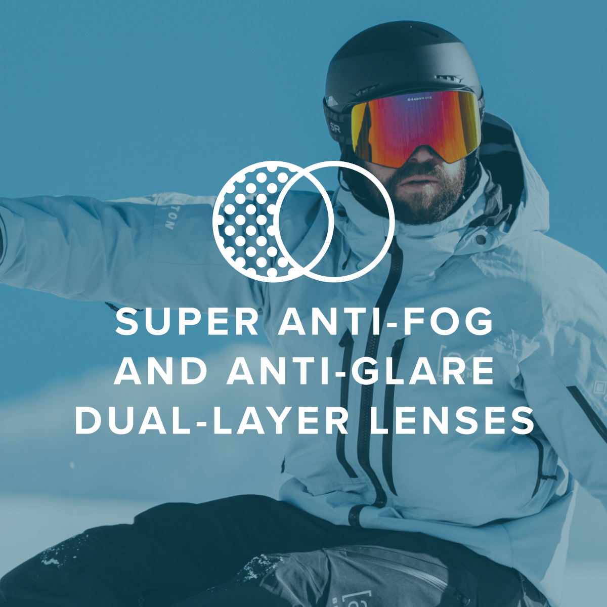 Frontier Snow Goggle - Curve Chrome