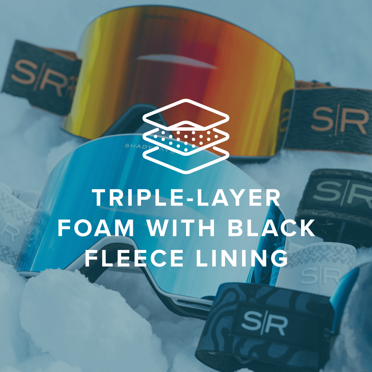 Frontier Snow Goggle - Curve Chrome