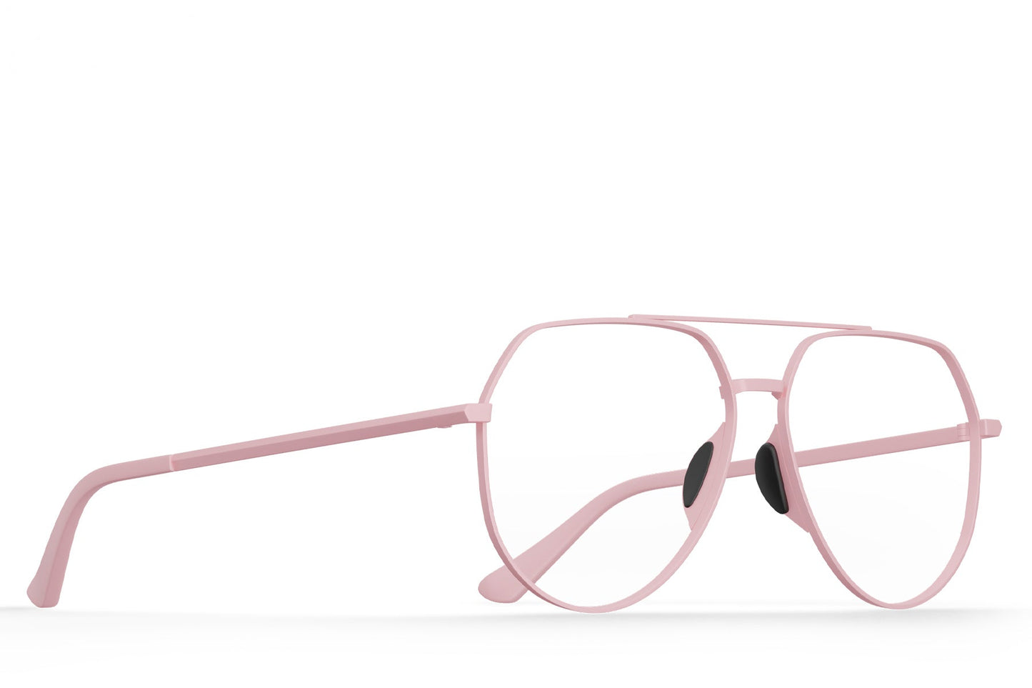 Tangle Free Aviator Hex Rx - Rose