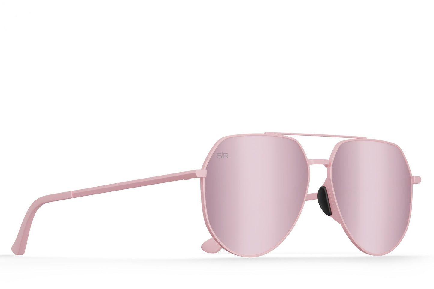 Tangle Free Aviator Hex - Rose Polarized