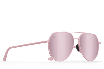 Tangle Free Aviator Hex - Rose Polarized