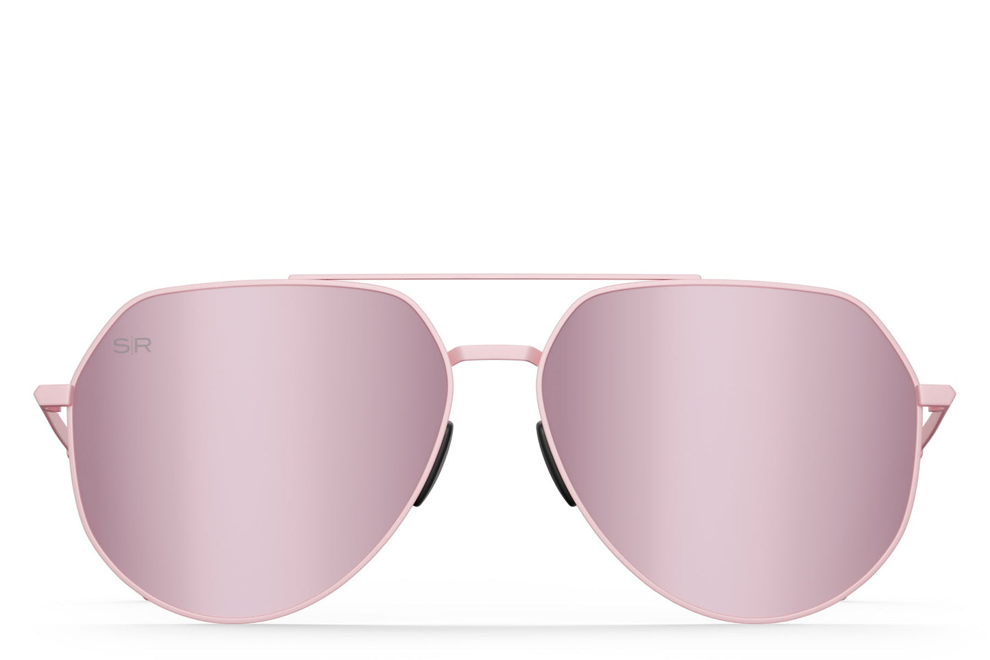 Tangle Free Aviator Hex - Rose Polarized