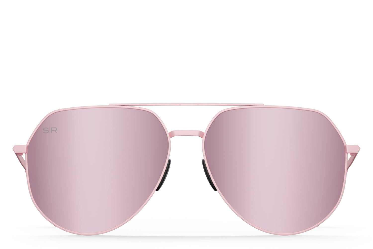 Tangle Free Aviator Hex - Rose Polarized