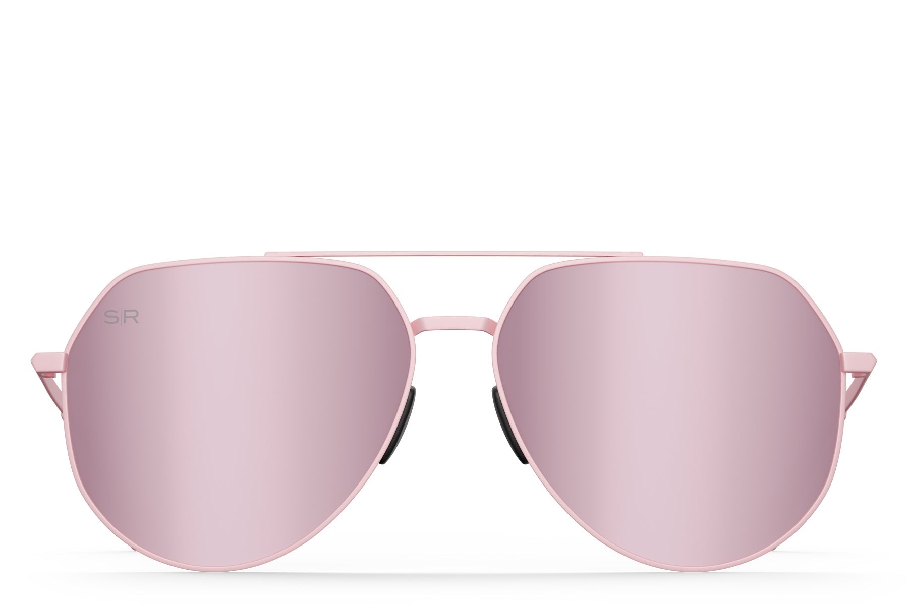 Tangle Free Aviator Hex - Rose Polarized