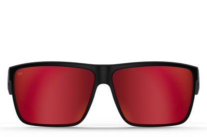 Cayman - Black Red Polarized