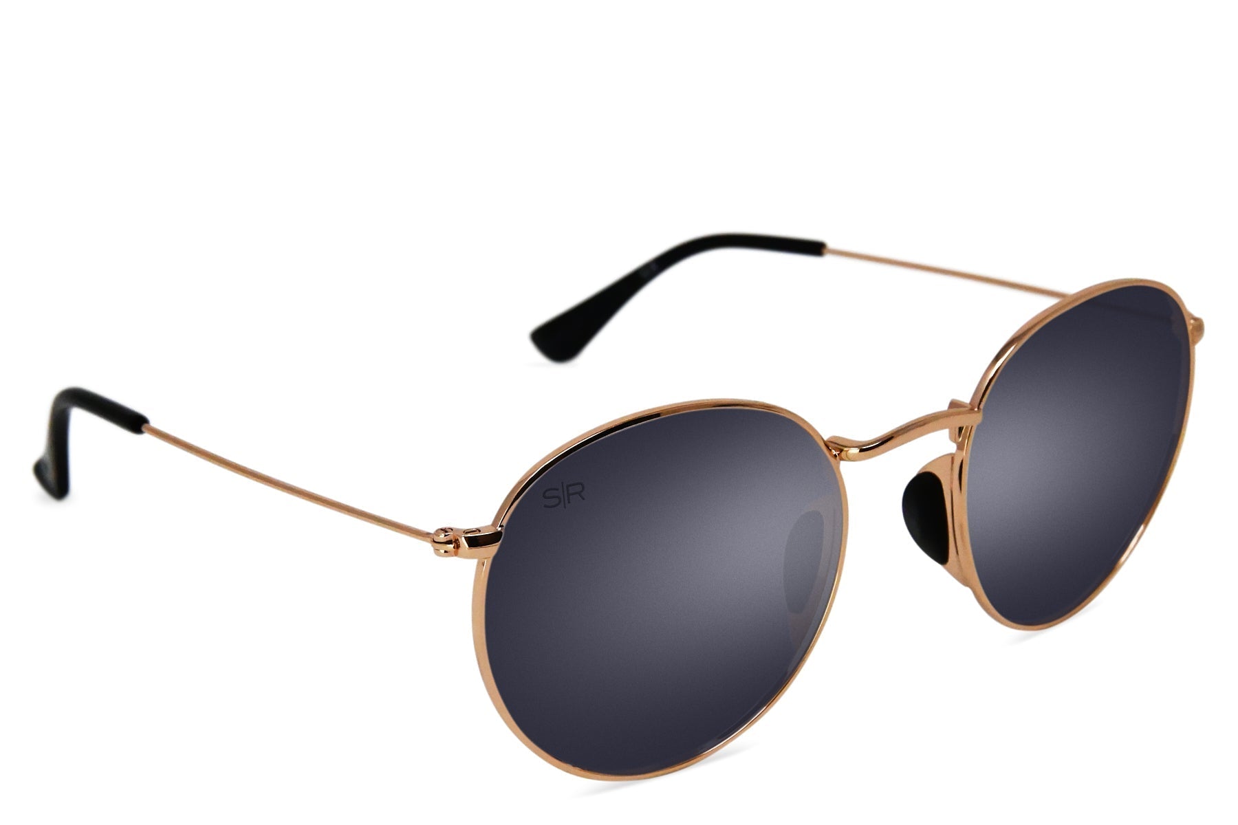 Tangle Free Aston - Black Gold Polarized