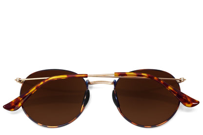 Tangle Free Aston - Amber Tortoise Polarized