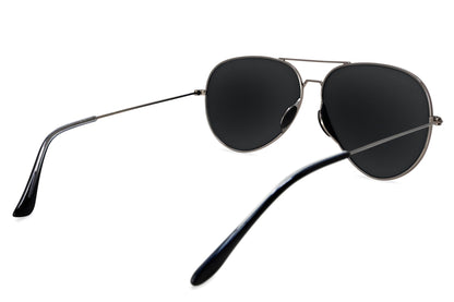 Tangle Free Aviator - Blackout Polarized