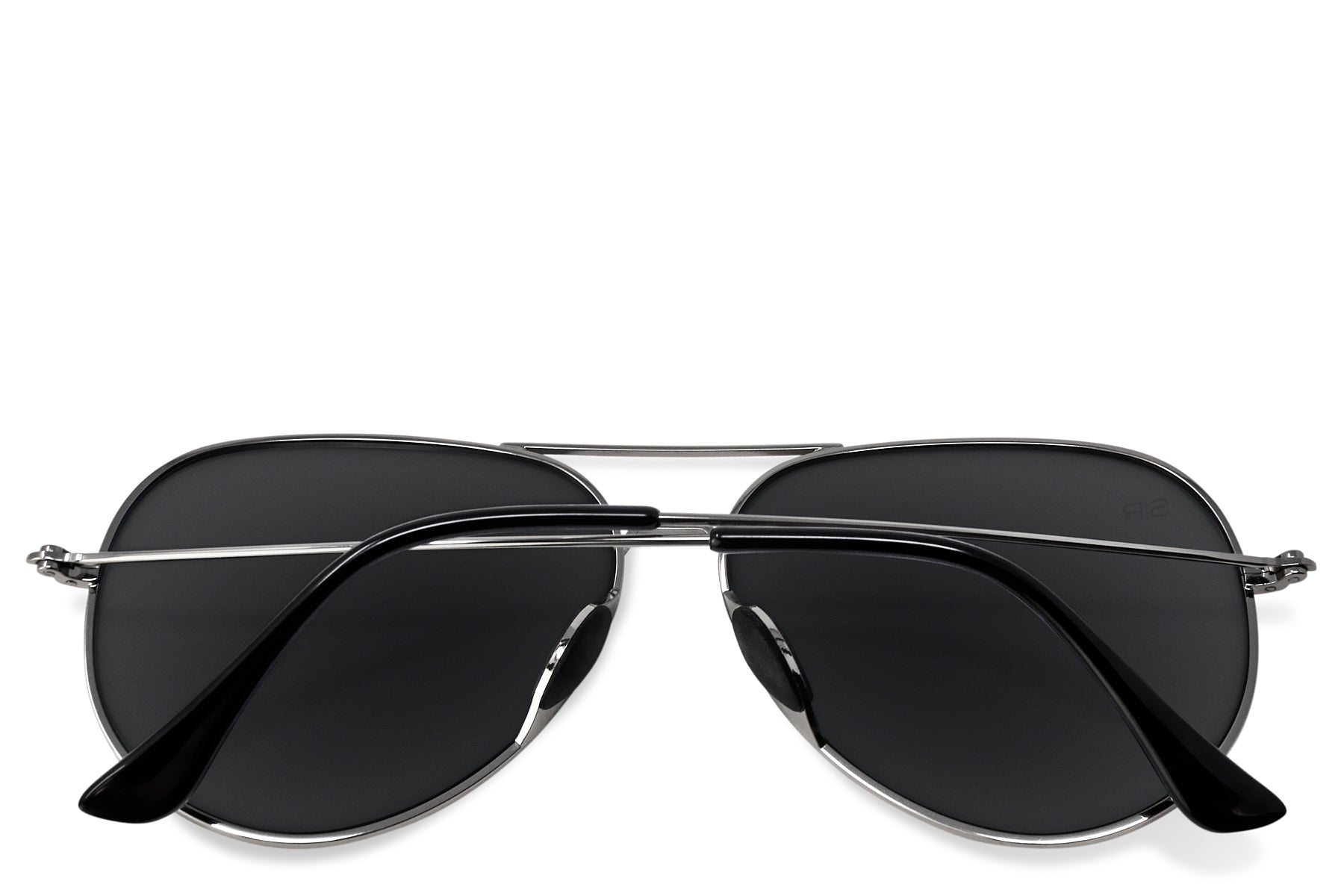 Tangle Free Aviator - Blackout Polarized