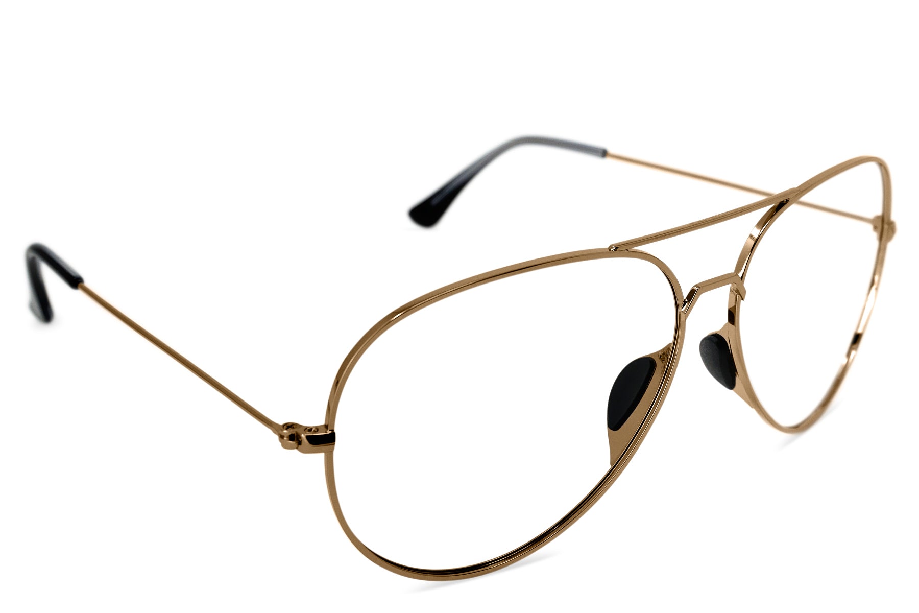 Tangle Free Aviator M/L Rx - Gold