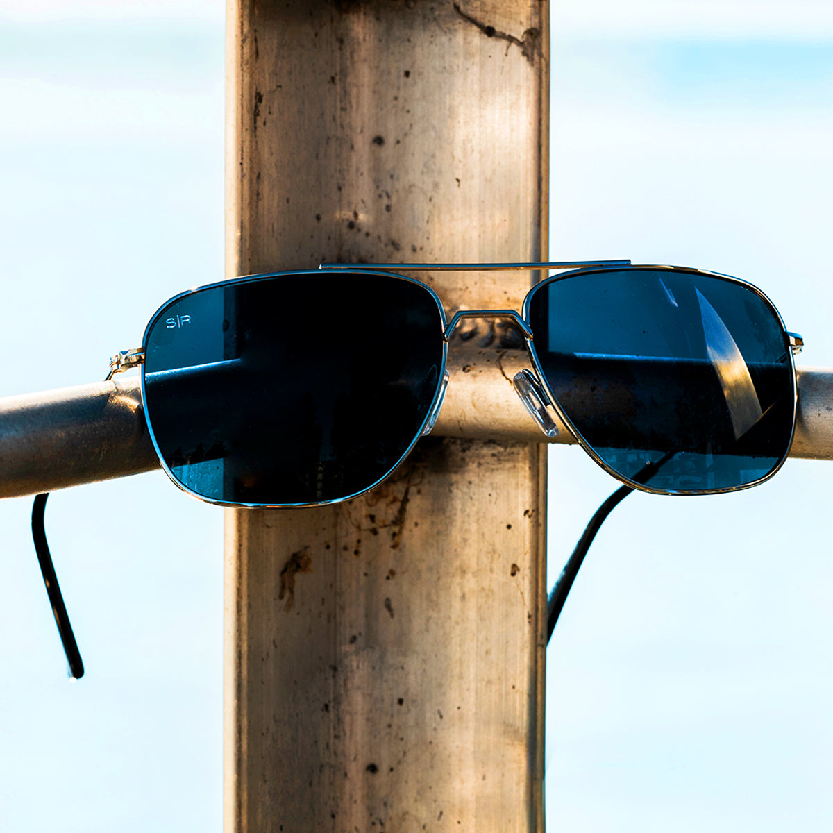 Navigator - Navy Silver Polarized