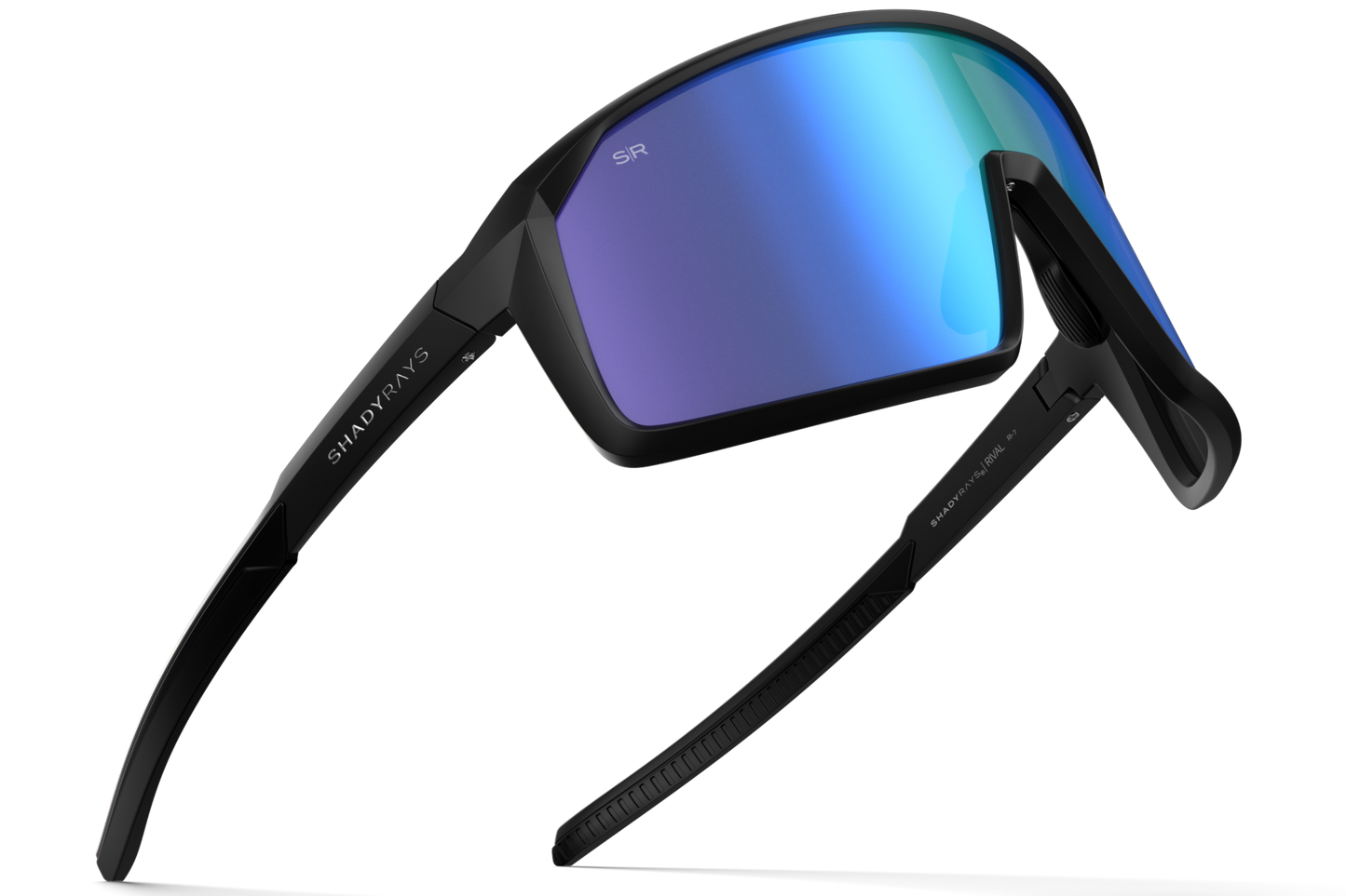 Rival Matte Black - Glacier Polarized