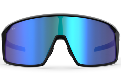 Rival Matte Black - Glacier Polarized