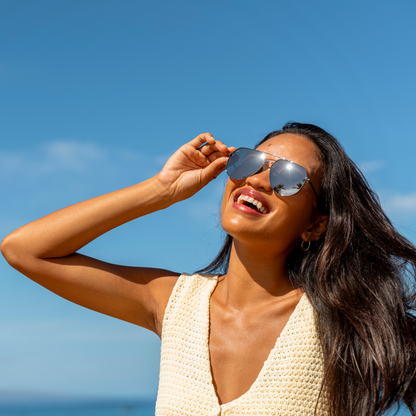 Tangle Free Aviator Hex - Slate Polarized