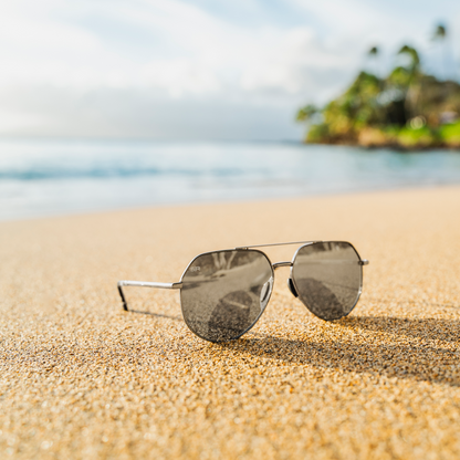 Tangle Free Aviator Hex - Slate Polarized